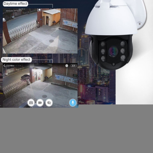 QX9 1080P Caméra intelligente WiFi imperméable, détection de mouvement de support / carte TF / voix à deux voies, SH17EU1415-011