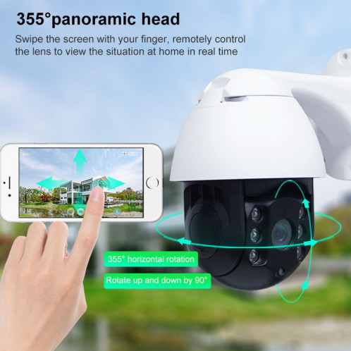 QX9 1080P Caméra intelligente WiFi imperméable, détection de mouvement de support / carte TF / voix à deux voies, SH17EU1415-011