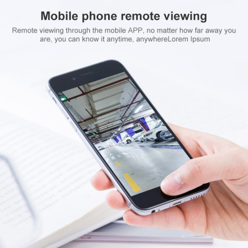 QX17 2 MILLIONS PIXELS WIFI Caméra de surveillance haute définition Haute-définition Caméra à dôme extérieure, Soutenir la vision nocturne et la détection de voix et de mouvement à double sens () SH18EU658-011