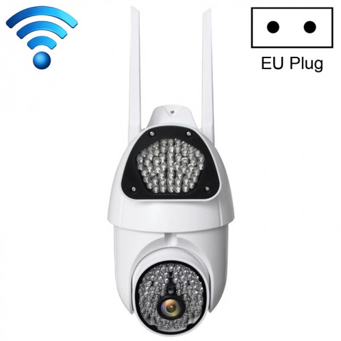 QX37 1080P Appareil photo Haute-définition Haute-définition Caméra à dôme extérieure, Support Vision nocturne et détection de voix et de mouvement à double sens () SH20EU10-09