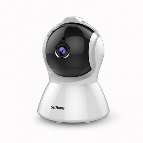 SriHome SH025 2.0 millions de pixels 1080P HD AI caméra IP à suivi automatique, prise en charge de l'audio bidirectionnel / suivi de mouvement / détection humanoïde / vision nocturne / carte TF, SS39EU668-017