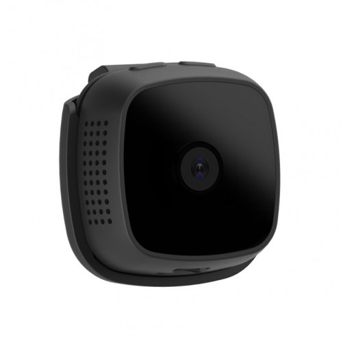 CAMSOY C9-DV Mini HD 1920 x 1080p Caméra de surveillance réseau intelligente portable grand angle de 70 degrés, Alarme de détection de mouvement, vision nocturne infrarouge et carte TF de 64 Go (Noir) SC605B312-011