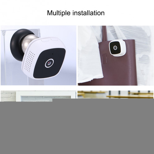 CAMSOY C9 HD 1280 x 720P Caméra de surveillance intelligente grand angle sans fil Wi-Fi Wi-Fi de 70 degrés, prise en charge de la vision infrarouge à droite et détection de mouvement, enregistrement en boucle et en SC606W181-013