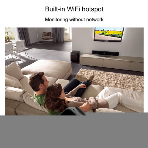 CAMSOY C9 HD 1280 x 720P Caméra de surveillance intelligente grand angle sans fil Wi-Fi Wi-Fi de 70 degrés, prise en charge de la vision infrarouge à droite et détection de mouvement, enregistrement en boucle et en SC606W181-013