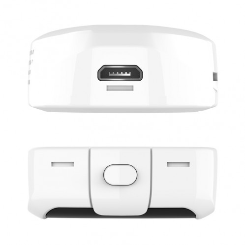 CAMSOY S6 HD 1280 x 720P Caméra de surveillance intelligente WiFi grand angle portable de 70 degrés, supporte la vision infrarouge à droite et la détection de mouvement avec alarme et enregistrement en boucle (Blanc) SC609W1857-013