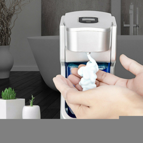 Goddard Distributeur de savon liquide désinfectant pour les mains en mousse à détection automatique sans contact avec affichage à LED (Champagne Gold) SH01CJ1333-010