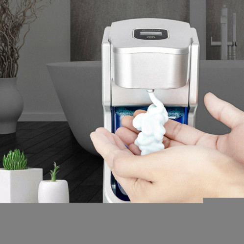 Goddard Distributeur de savon liquide désinfectant pour les mains en mousse à détection automatique sans contact avec affichage à LED (Champagne Gold) SH01CJ1333-010