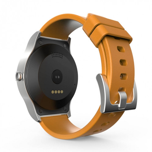 SMA-Round 1.28 pouces couleur écran tactile Bluetooth bracelet en cuir montre intelligente, étanche, soutien vocal de contrôle / moniteur de fréquence cardiaque / moniteur de sommeil / appareil photo Bluetooth, SH108A126-020