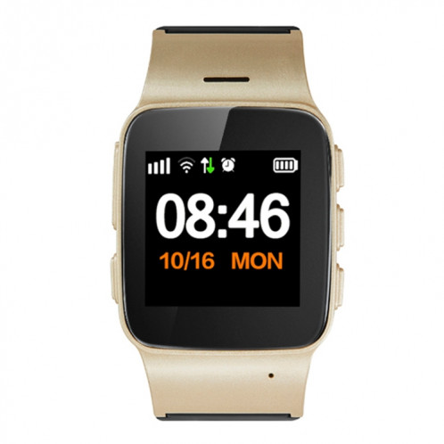 D99 + 1.22 pouces HD LCD écran GPS Smartwatch pour les aînés étanche, prend en charge le positionnement GPS + LBS + WiFi / numérotation bidirectionnelle / surveillance vocale / premiers secours à une touche / SH51CJ1243-019