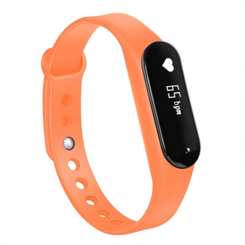 CHIGU C6 0,69 pouce OLED Bracelet Bluetooth à écran tactile, moniteur de fréquence cardiaque de soutien / podomètre / appels rappels / moniteur de sommeil / rappel sédentaire / alarme / anti-perte, compatible avec SH368E1672-013