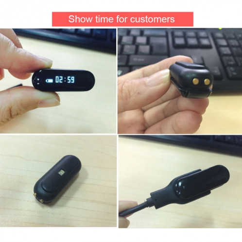 CHIGU C6 0,69 pouce OLED Affichage Bluetooth Smart Bracelet, moniteur de fréquence cardiaque de soutien / podomètre / appel rappels / moniteur de sommeil / rappel sédentaire / alarme / anti-perte, compatible avec les SH368F1532-013
