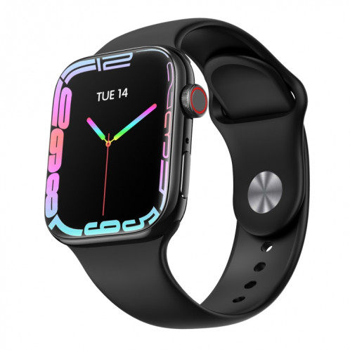 T900 PRO MAX L BIG Montre intelligente étanche à grand écran de 1,92 pouces, prend en charge la fréquence cardiaque / la pression artérielle / l'oxygène / plusieurs modes de sport (noir) SH831B577-014
