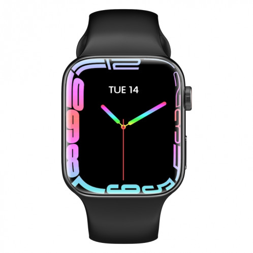 T900 PRO MAX L BIG Montre intelligente étanche à grand écran de 1,92 pouces, prend en charge la fréquence cardiaque / la pression artérielle / l'oxygène / plusieurs modes de sport (noir) SH831B577-014