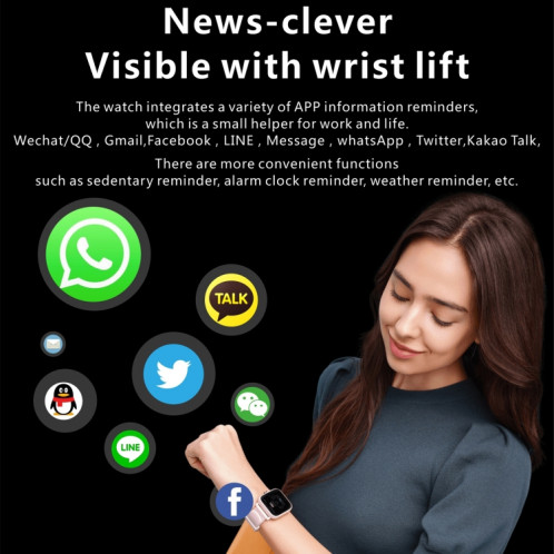 Q26 Pro Montre intelligente étanche IP68 de 1,83 pouces, prend en charge la surveillance de la température corporelle / la fréquence cardiaque / l'oxygène sanguin / la surveillance de la pression artérielle (bleu) SH837L581-018