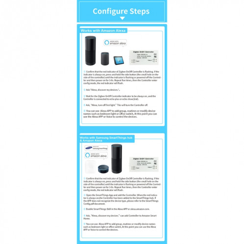Contrôleur de commutateur sans fil intelligent Zigbee Smart 85-265V 50-60Hz IEEE 802.15.4 SH2211583-014