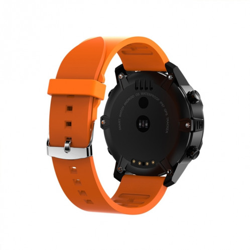 S3 1.39 pouces OLED Bluetooth Smart Display Display, IP67 étanche, support Compass / moniteur de fréquence cardiaque / carte SIM / navigation GPS, compatible avec les téléphones Android et iOS (Orange) SH772E127-017