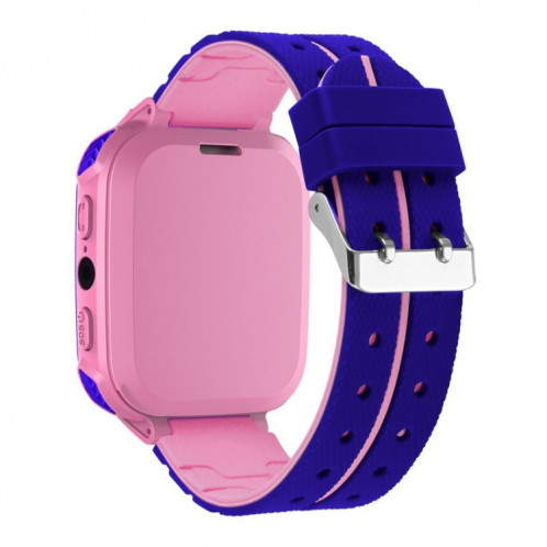 Q12 Montre intelligente à écran couleur de 1,44 pouces pour enfants, non étanche, prise en charge du positionnement LBS / numérotation bidirectionnelle / SOS / surveillance vocale / application Setracker (rose) SH732F762-018