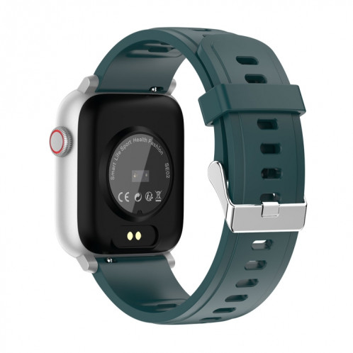 SE02 Bluetooth Smart Sport Watch, Soutenir la fréquence cardiaque / la pression artérielle / la surveillance de l'oxygène sanguin et la surveillance du sommeil et le rappel sédentaire (vert) SH739G1186-08