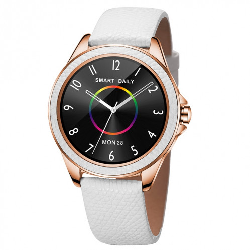 M6009 Glitter Strap Strap Strap Mode Smart Watch pour Femmes, Soutenez la surveillance de la fréquence cardiaque et le podomètre et la surveillance du sommeil et des calories (argent) SH741S196-07