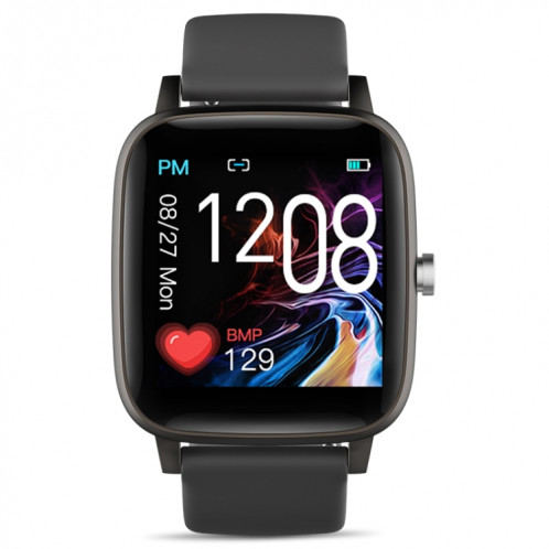 T98 Montre intelligente à écran couleur de 1,4 pouces, étanche IP67, mesure de la température corporelle de soutien / surveillance de la fréquence cardiaque / surveillance de la pression artérielle / rappel SH786B512-014
