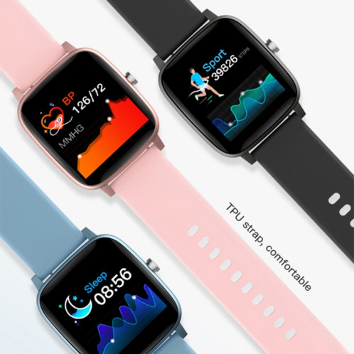 T98 Montre intelligente à écran couleur de 1,4 pouces, étanche IP67, mesure de la température corporelle de soutien / surveillance de la fréquence cardiaque / surveillance de la pression artérielle / rappel SH786F183-014