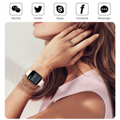 G12 1,7 pouce IPS Smart Watch Smart Watch, Support Appel Bluetooth / Surveillance de la température corporelle (Noir) SH783B1184-07