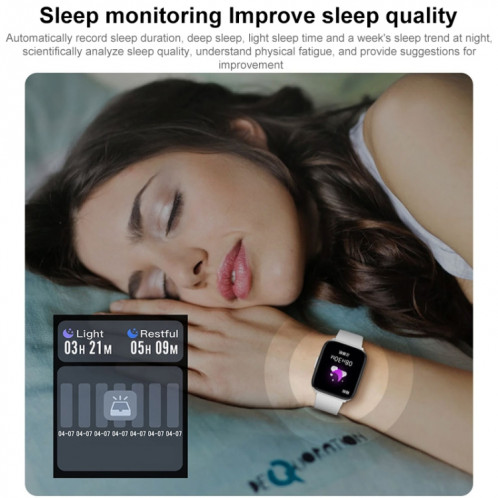 G12 1,7 pouce IPS Smart Watch Smart Watch, Support Appel Bluetooth / Surveillance de la température corporelle (Noir) SH783B1184-07