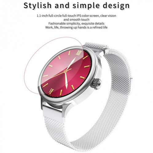 LOKMAT M4 Montre intelligente de cycle menstruel étanche pour femme (Or) SL913J1879-07