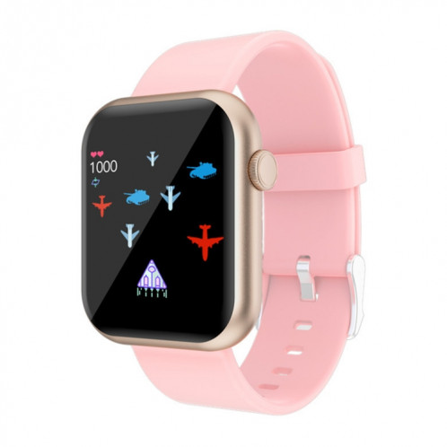 LOKMAT R3L Montre intelligente de santé étanche, podomètre / Sommeil / Fréquence cardiaque / Oxygène sanguin / Tensiomètre (Or) SL917J582-07