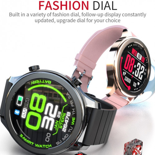 Montre intelligente étanche LOKMAT TIME, moniteur de fréquence cardiaque/tension artérielle/gestion physiologique (noir) SL919B392-07