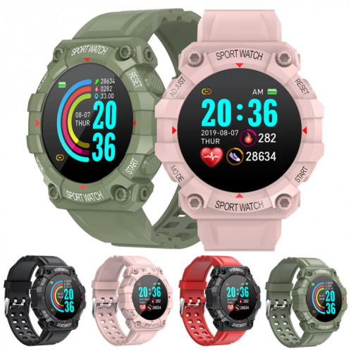 FD68 1,3 pouce Color Round Sport Smart Watch, Soutenir le mode cardiaque / mode multi-sports (rose) SH460F1894-07
