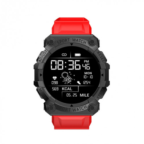 FD68S 1,44 pouce Color Roud Sport Sport Smart Watch, Soutenir le mode cardiaque / mode multi-sports (rouge) SH466R1986-07