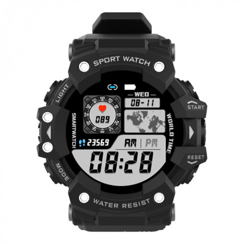 LC11 1,28 pouce TFT Screen Sports Smart Smart Watch, IP68 Soutien imperméable et surveillance de la pression artérielle (noir) SH513B900-07