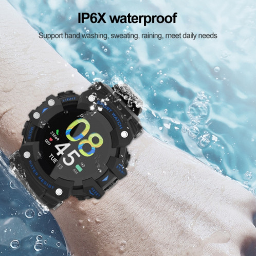 LC11 1,28 pouce TFT Screen Sports Smart Smart Watch, IP68 Soutien imperméable et surveillance de la pression artérielle (bleu) SH513L177-07