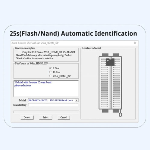 Programmeur en ligne de voiture T48 XGecu TL866-3G V12.01, version standard SH2083491-010