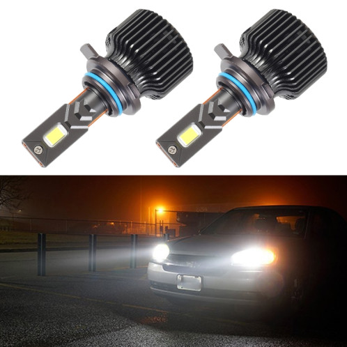 K11 1 paire 9012 12V / 85W / 6000K / 9000LM phare LED de voiture (lumière blanche) SH93WL1029-08