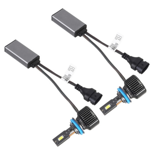 K11 1 paire H11 12V / 85W / 6000K / 9000LM phare LED de voiture (lumière blanche) SH96WL798-08