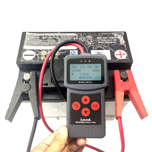 Testeur de batterie de voiture MICRO-200 PRO, analyseur de résistance interne de batterie, Version européenne occidentale SH25681662-010