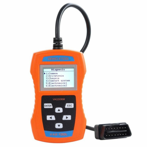Outil de Diagnostic de détecteur de défauts OBD2, Mini lecteur de Code de voiture VAG506M, Version européenne du sud SH25841618-07