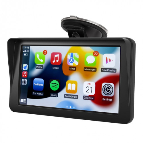 P701S 7 pouces Portable écran tactile sans fil navigateur de voiture intelligent CarPlay Bluetooth Image d'inversion SH29171904-06