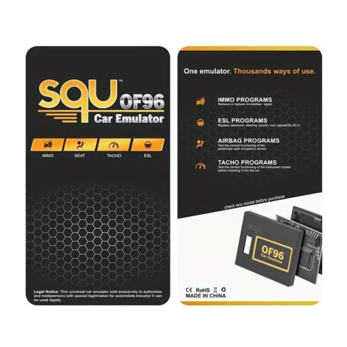 Émulateur de réparation ECU de voiture V96 SH29441684-05