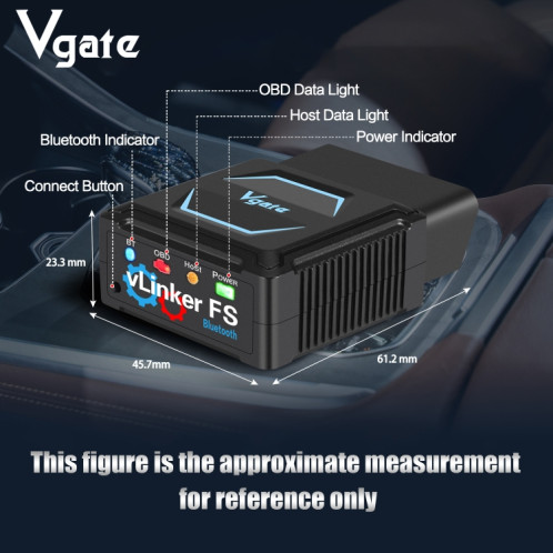 Outil de diagnostic Bluetooth OBD2 SV29481808-010