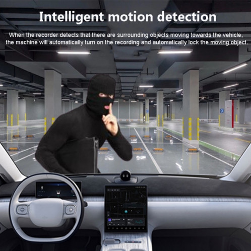 Q3 3 pouces voiture 1080P HD enregistreur de conduite à enregistrement unique, prend en charge l'enregistrement en boucle automatique SH2959883-010