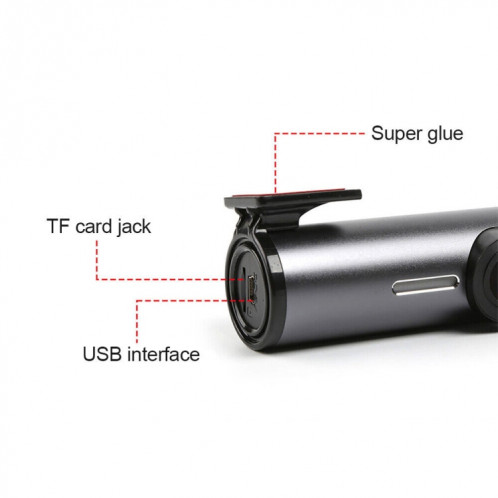 Enregistreur de conduite WiFi HD 1080P pour voiture, prend en charge le lien d'application mobile et l'enregistrement en boucle automatique SH2960545-011