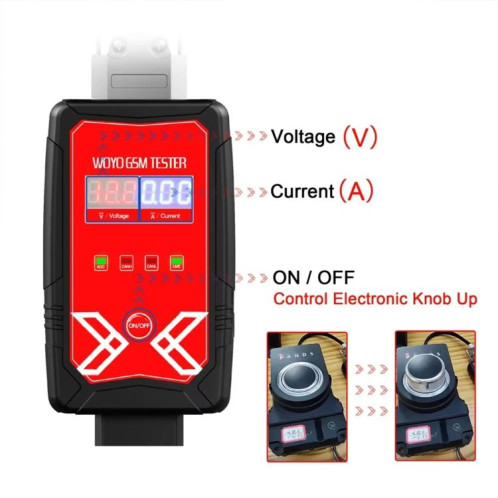 Kit de test de module de changement de vitesse WOYO PL005, outil de diagnostic de réparation de bouton de levage pour Range Rover Jaguar (noir et rouge) SH86BR1821-09