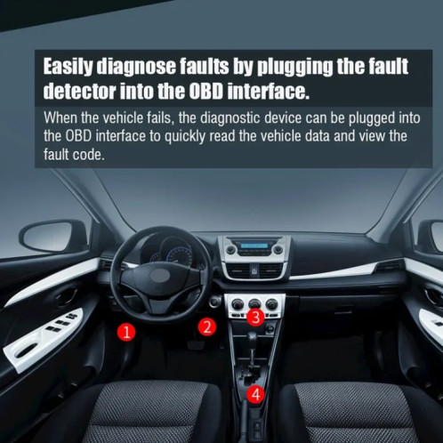 Lecteur de Code d'effacement de défaut d'instrument de Diagnostic d'obd de voiture de V314 SH74121897-012