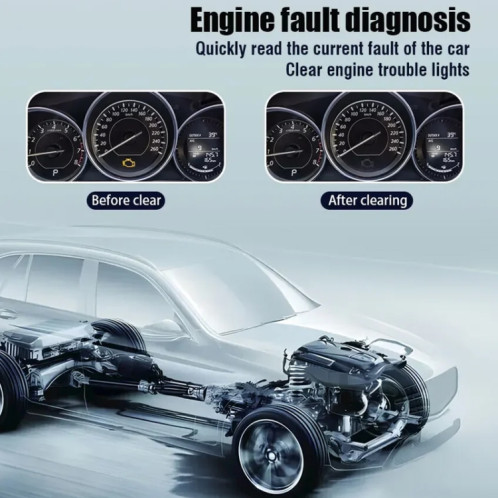 Lecteur de Code d'effacement de défaut d'instrument de Diagnostic d'obd de voiture de V314 SH74121897-012