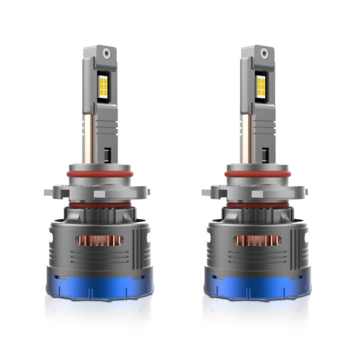 P13 1 paire 9006 / HB4 DC10-32V / 60W / 6000K / 6500LM phare LED en métal liquide de voiture SH98481682-08