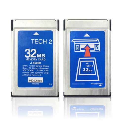 Carte de données dédiée 32 Mo pour Holden GM Tech T2 1999-2012, version anglaise et australienne SH98611124-04