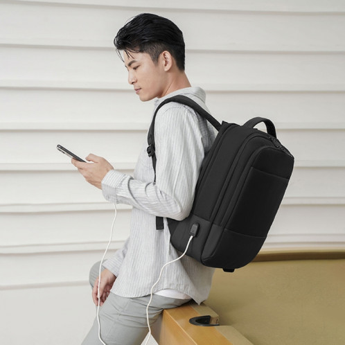 Sac à dos pour ordinateur portable Oxford CXS-618 Multifonctionnel Oxford (Noir) SH225B1869-07